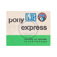 Navodila za uporabo in vzdrževanje UNIS Rog Pony Express